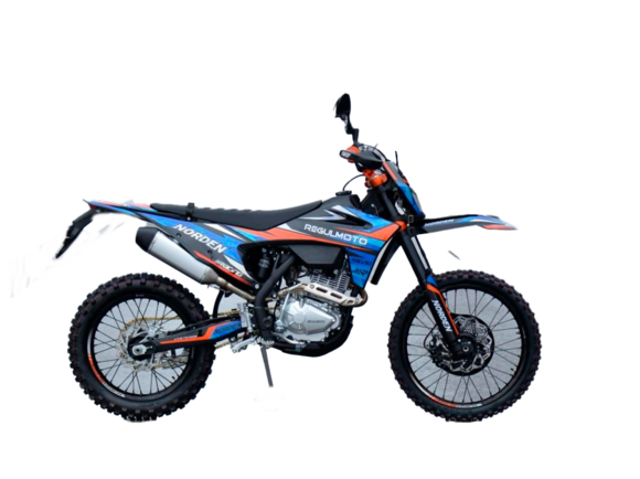 Мотоцикл Regulmoto Norden ПТС (Черный/ синий) pitbikemarket.ru