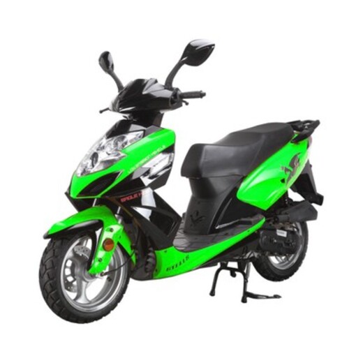 Скутер Racer RC50QT-6F Flame (зеленый) (Россия)