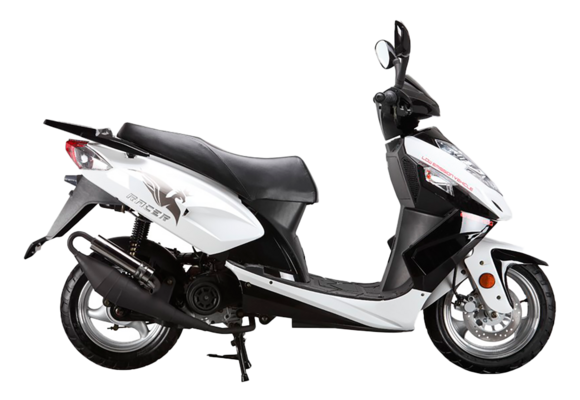 Скутер Racer RC150T-15 Stells 150 (белый) (Россия)