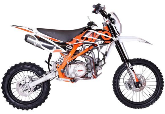Питбайк KAYO BASIC TT140EM 17/14 KRZ (механ. сцепл., эл. стартер)