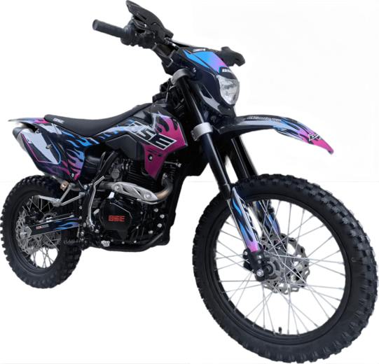 Кроссовый мотоцикл BSE Z1 19/16 HotRod Blue
