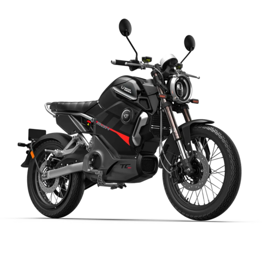 Электромотоцикл WHITE SIBERIA SUPER SOCO TC MAX (Черный)