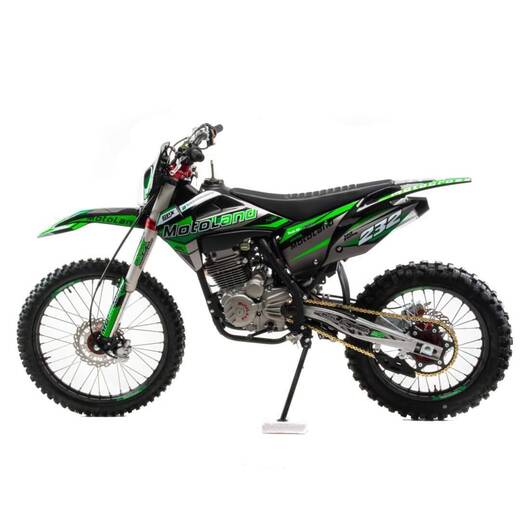 Мотоцикл Motoland XT 250 HS (172FMM-4V) (4-х клапанный) зеленый