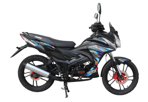 Мопед PROMAX STREET CROSS MAX 150 (49) черно-синий