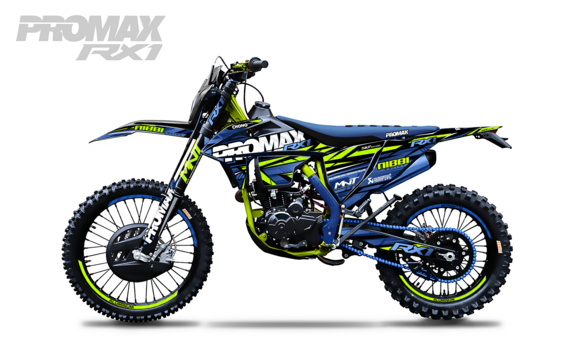 Кроссовый мотоцикл PROMAX RX1 CB300RL (4 Valves, 6 Gears) BLUE-GREEN