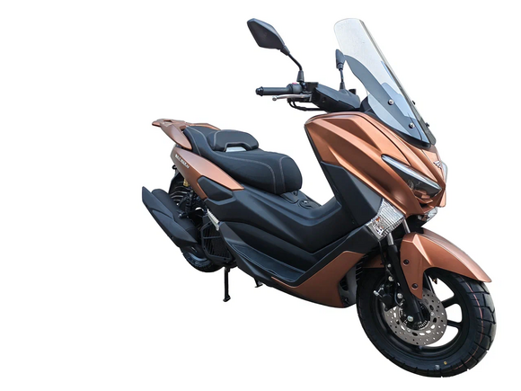 Скутер VENTO (VMC) MAX RS (150) (инжекторный впрыск, дисковый передний /задний торм., ABS) (ЭПТС) MATT BROWN/MATT BLACK
