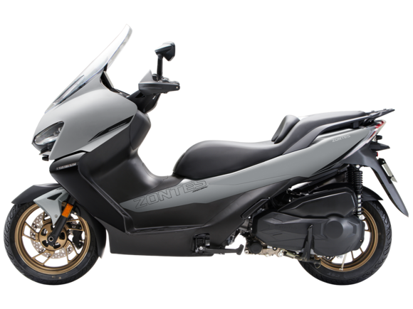 Максискутер ZONTES ZT368-K (ZT1P79MP EFI) 15/14 (2025 г.) ПТС (Серый)