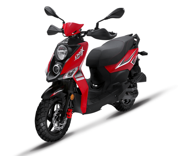 Скутер SYM CROX 125 Красный