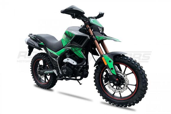 Мотоцикл ROCKOT HOUND 250 (зеленый)