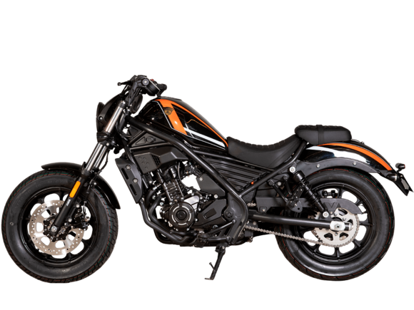 Мотоцикл GROZA JOY300 Sport ПТС Черный/оранжевый