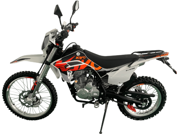 Мотоцикл кроссовый KAYO K1-J 150 ROAD (CB150) 19/16 ПТС
