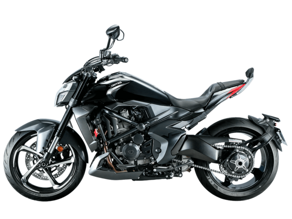 Мотоцикл ZONTES ZT350-V1 (4T ZT184MP EFI) 17/17 ПТС Черный