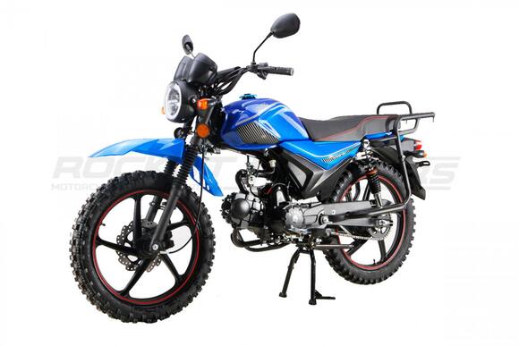 Мопед ROCKOT ALPHA OFFROAD M-11 LUX+ (LED) (синий матовый)