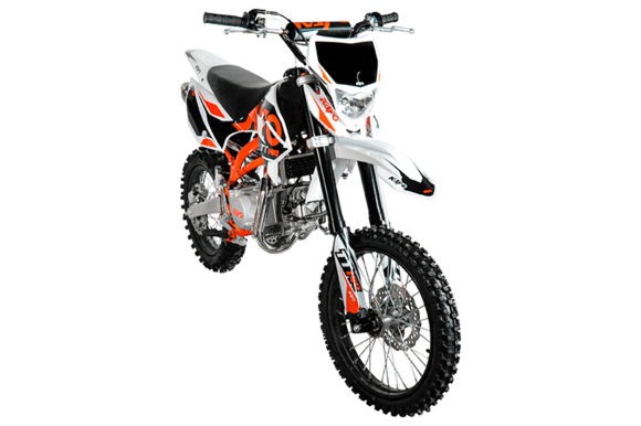 Питбайк KAYO BASIC TT140 17/14 KRZ (механ. сцепл., кикстартер 2024 г.)
