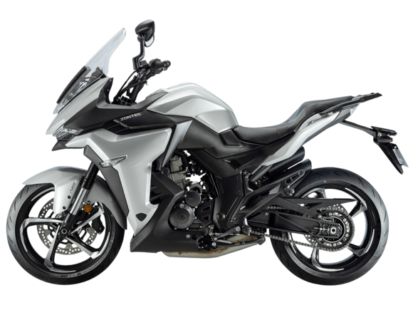 Мотоцикл ZONTES ZT350-X (4T ZT184MP EFI) 17/17 ПТС Серебристый