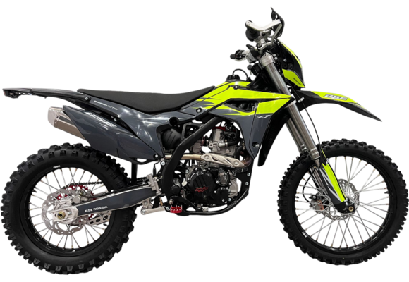 Кроссовый мотоцикл BSE Z7 Yellow Neon (ZS174MN-5A)