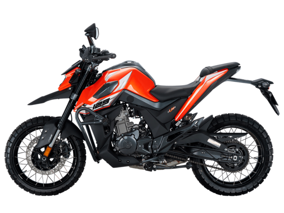 Мотоцикл ZONTES ZT200-U1 (4T ZT163ML EFI) 17/17 оранжевый