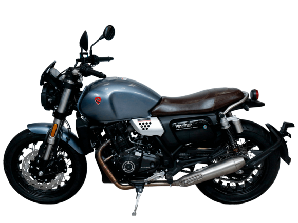 Мотоцикл CYCLONE RE3 (SR400) Синий (ПТС)
