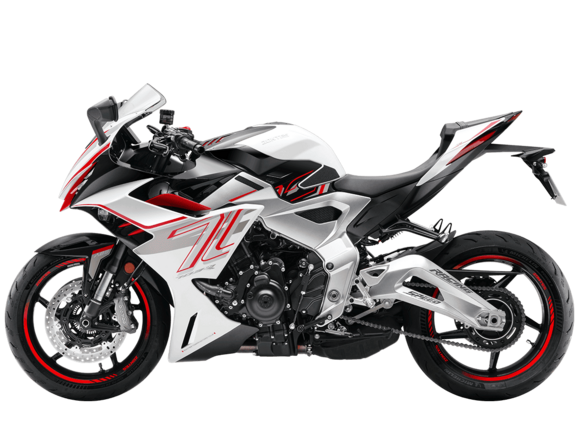 Мотоцикл ZONTES ZT703-RR (4T ZT370MU EFI) 17/17 ПТС (Белый/красный)