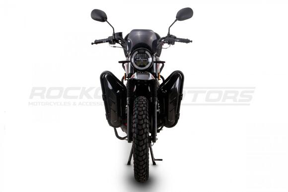 Мотоцикл дорожный ROCKOT QUEST 150 (черный глянцевый, ЭПТС)
