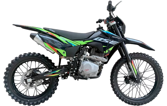 Кроссовый мотоцикл BSE Z3 L Spek Green (015)