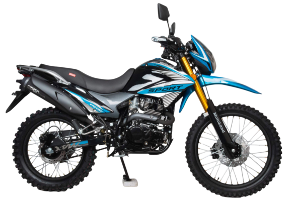 Мотоцикл Кросс 300 ENDURO ST NEON синий