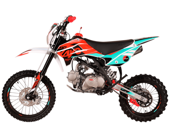 Питбайк KAYO BASIC K125EM 17/14 KRZ (механ. сцепл., эл. стартер) 2026