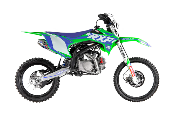 Питбайк Apollo RXF FREERIDE 150X-LE 17х14 Зелёный