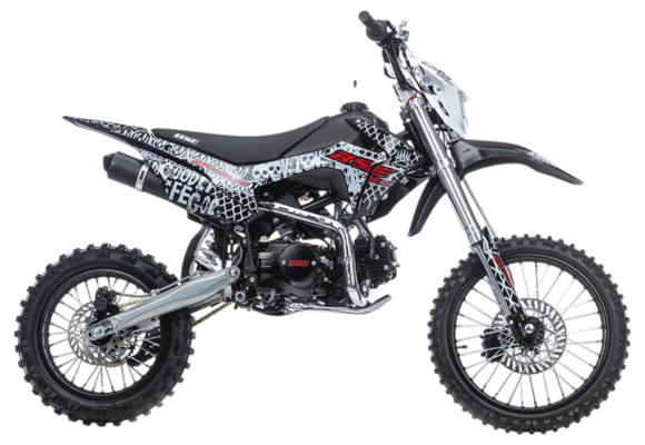 Питбайк BSE EX 125e 14/12 Max13 White Red 1
