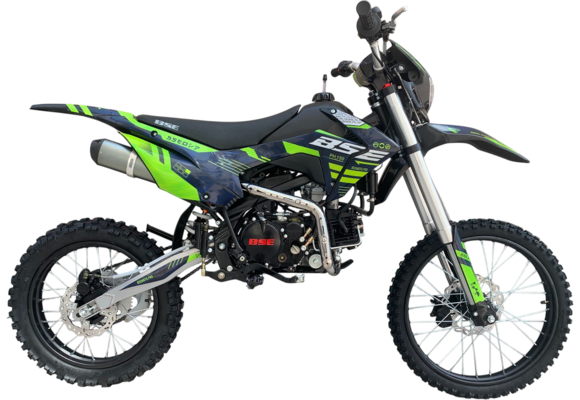 Питбайк BSE PH 150 19/16 AK47 Green (015) (фара, электростартер)