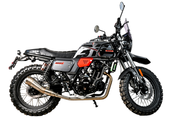 Мотоцикл дорожный SPRMOTORS WOLF 300 WC (Серый)
