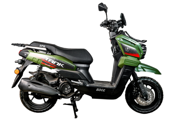 Скутер SPRMOTORS TANK (Зеленый)