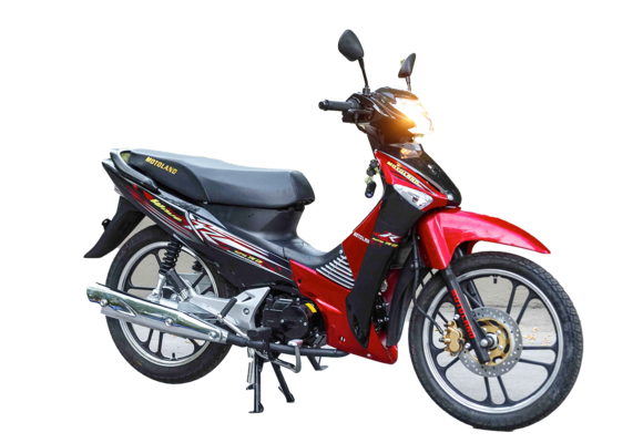 Скутеретта Motoland WAVE 125 куб. (красный)