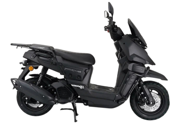 Скутер VENTO (VMC) SMART X BY49QT-5A 49 см3 СЕРИЯ T1700 (LED панель, CBS, USB, сигнализация) MATT BLACK