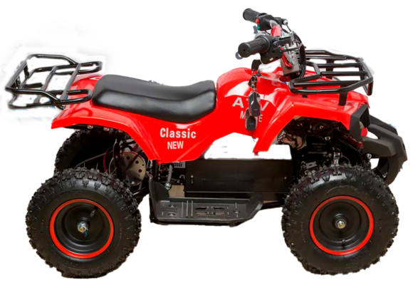 Детский квадроцикл ATV Classic 800w new электрический Красный