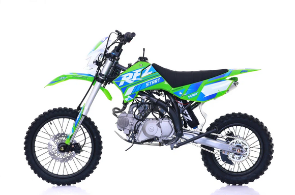 Питбайк Apollo RFZ START 150X-LE, 17/14 Зеленый
