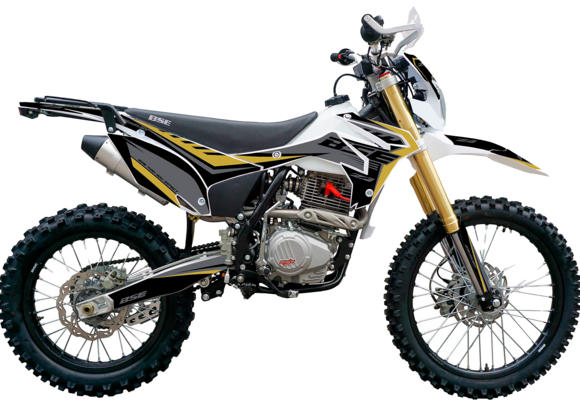 Кроссовый мотоцикл BSE Z3 21/18 Gold Black (125)