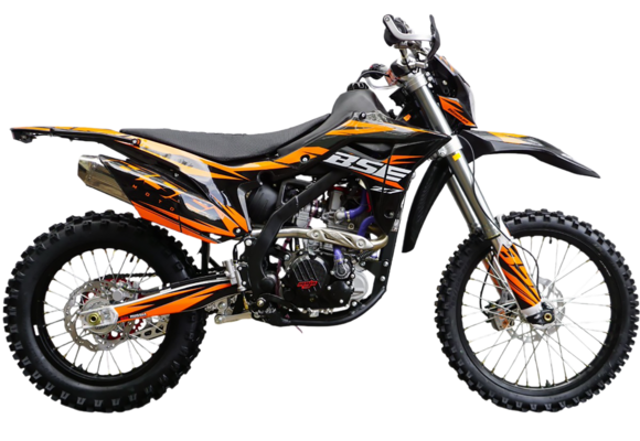 Кроссовый мотоцикл BSE Z7 Orange Blast (120)