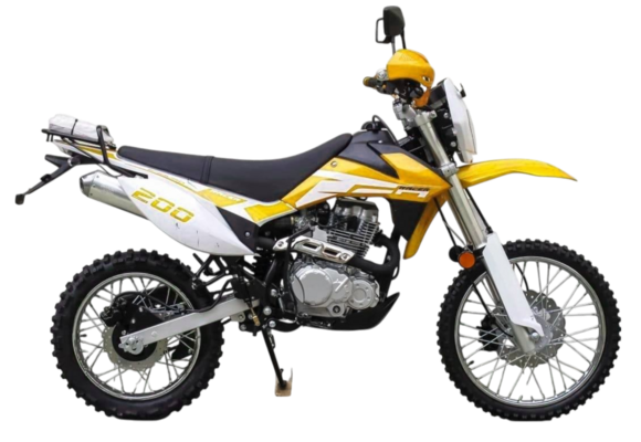 Мотоцикл Racer RC200GY-C2 Enduro (желтый) (Россия)