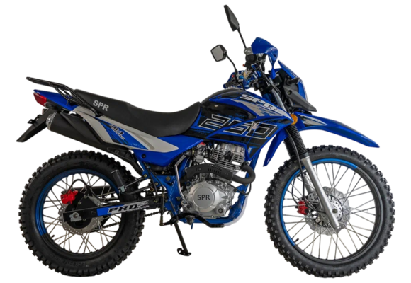 Мотоцикл SPRMOTORS CrossRoad-1 (Синий)